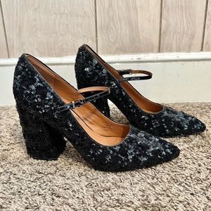 & Other Stories Mary Jane Sequin Pumps